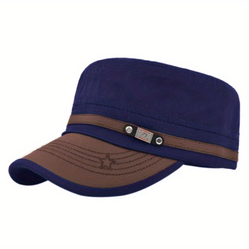 Breathable Men's Army Cap for Outdoor Activities