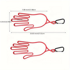 2 Pack Gloves Holder Glove Support Frame