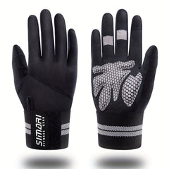 Breathable Fitness Gloves Wrist Wrap Support Full Palm Protection