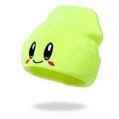 Kids Embroidery Warm Knit Hat for Fall/Winter