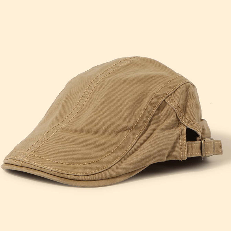 Cotton Solid Berets Cap Unisex Men Women's Cap Christmas Gift