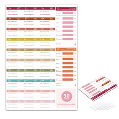 Fitness Weight Loss Planner 30 Days Gym Exercise Diary and Weight Loss Plan