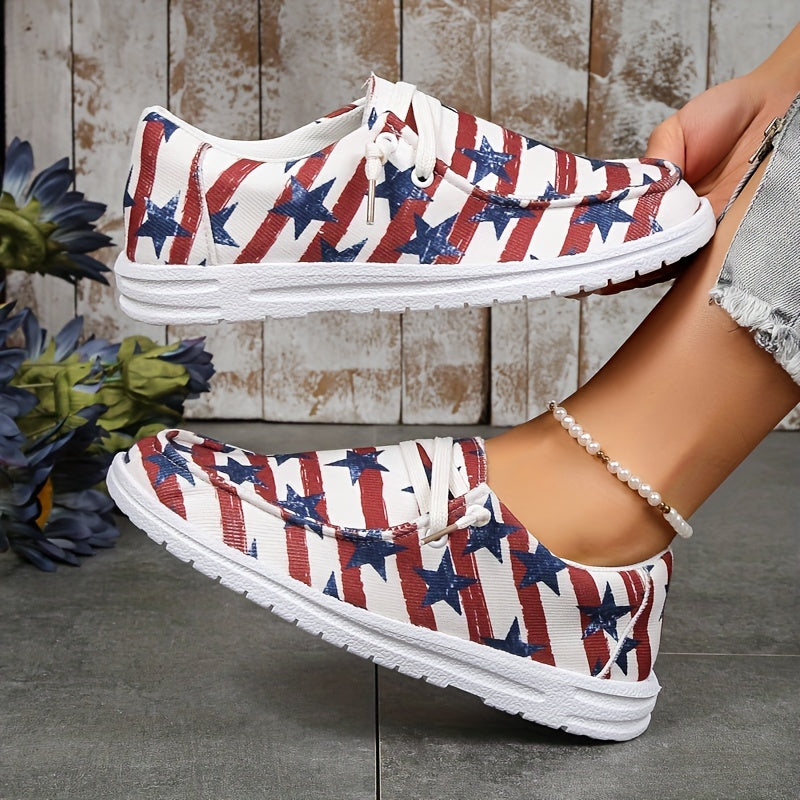 Women's Star Graphic Loafers & Striped Sneakers