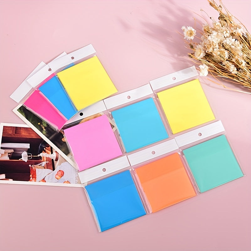 Colorful Sticky Notes 50 Sheets Office Memo Pad Label Classification