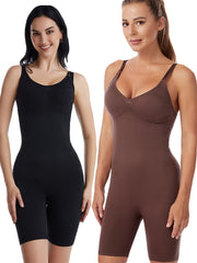 1 Pc Tummy Control Butt Lifting Bodysuit High Elastic Shaper Women's Underwear
