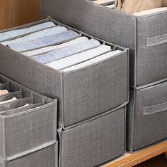 Household Clothes Pants Storage Box Dormitory Sorting Bag Pants Rack