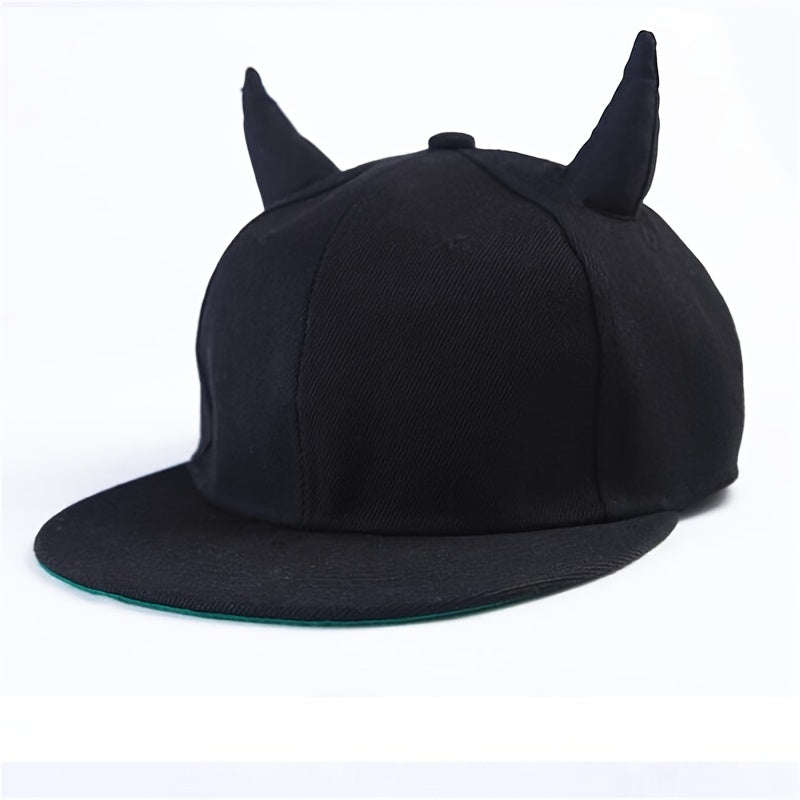 Snapback Adjustable Baseball Cap Hip Hop Hat Devil Horns Cap