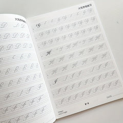 English Handwriting Practice Book Cursive & Print Workbook