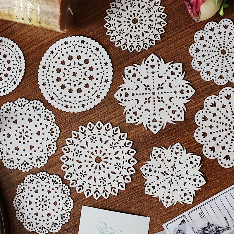 10 Antique Lace Fresh & Lovely Paper Material Pack