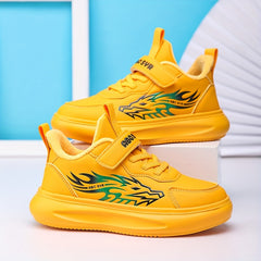 Boys Durable Slip-resistant Sneakers for Outdoor Activities