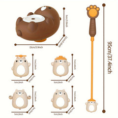 Water Bear Shower Toys Set for Boys and Girls - Bathing and Playing