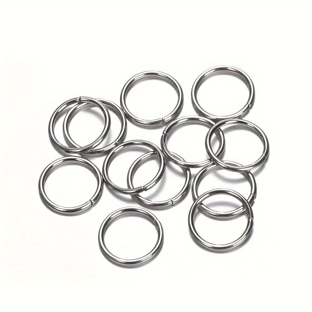 200pcs Stainless Steel Jump Rings for DIY Jewelry Making