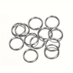 200pcs Stainless Steel Jump Rings for DIY Jewelry Making