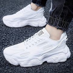 Men's Chunky Sneakers Elevator Shoes Breathable Wear-resistant