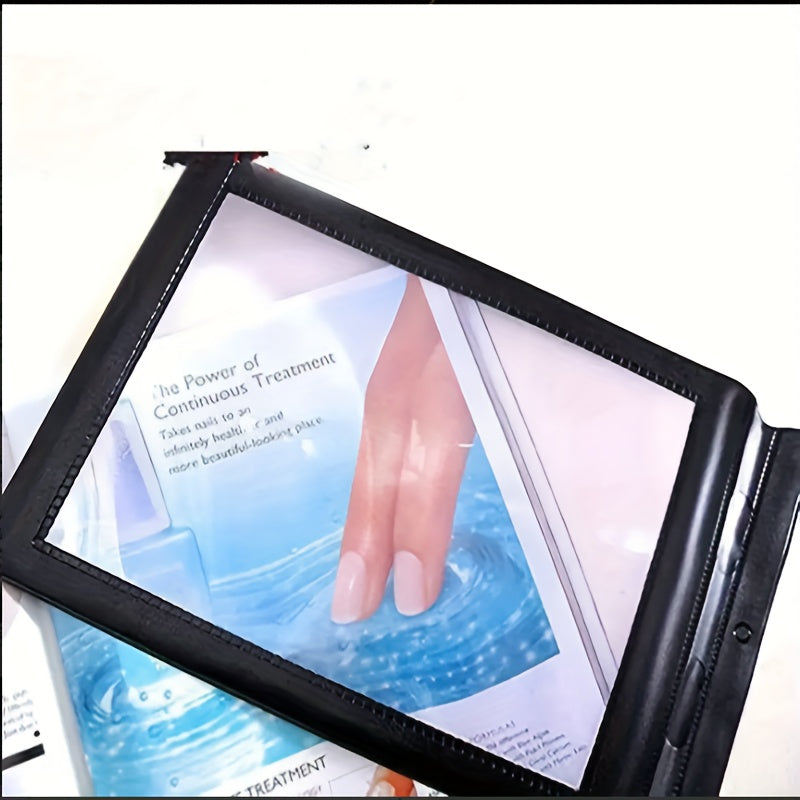 Ultra-thin A4 Full Page Magnifier for Reading Books and Newspapers