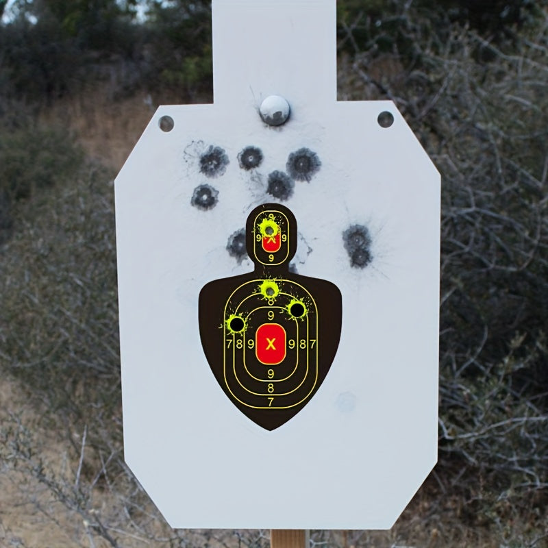 25pcs 20-32cm Shooting Targets Fluorescent Self-Adhesive Highly Visible