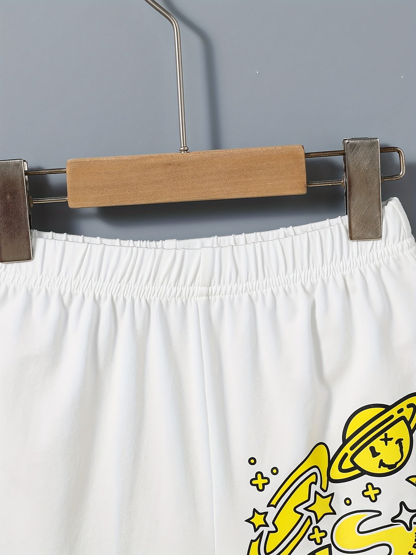 Cartoon Space Planet Boys Comfortable Shorts