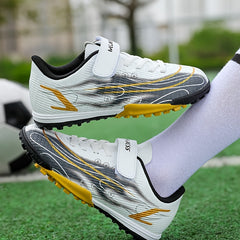 NeBoys Soccer Shoes TF Cleats Lightweight Athletic Football Shoes