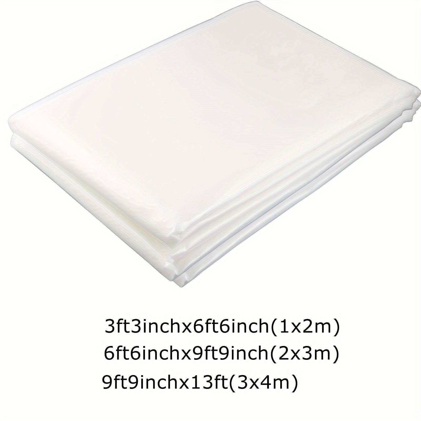 Clear Plastic Sheeting Drop Cloth Waterproof Dustproof Furniture Co