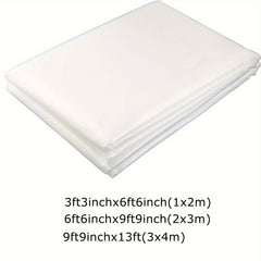 Clear Plastic Sheeting Drop Cloth Waterproof Dustproof Furniture Co