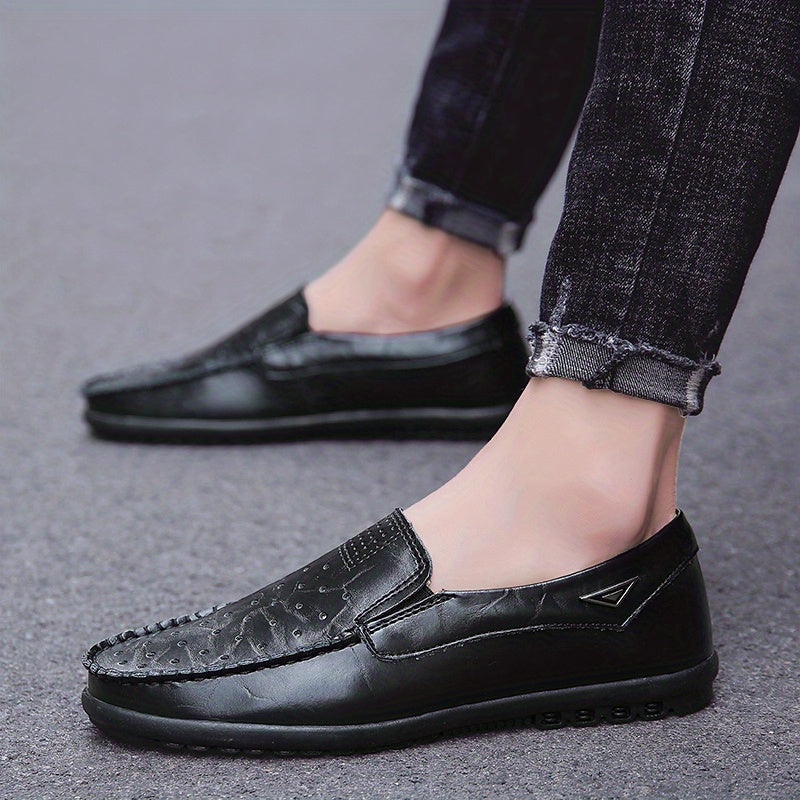 Men's Breathable Loafer Shoes Lightweight Slip On Moccasins