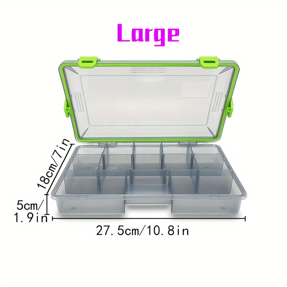 Single Layer Parts Box Tool Box Plastic Household Screw Box