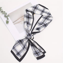 Small Tie Scarf & Weekend Casual Look