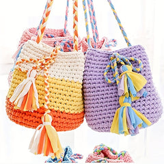 2 Pack T Shirt Yarn Fettuccini Zpagetti Balls