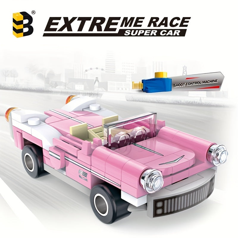 Building Blocks Convertible Kit Toy Gift Sports Car Series