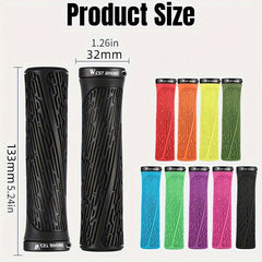 Silicone Bike Handlebar Grip Anti-skid Shock Absorption Cover