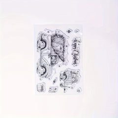 Christmas Transparent Stamp for Card Making & DIY Crafts