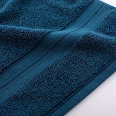 High Cotton Towel Set - Soft, Strong, Absorbent - Grey, Pink