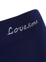 Girls Comfy LOVE HOME Print Leggings Slim Leggings Activewear Pants