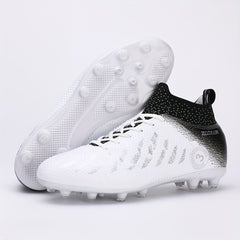 Men's Pro Soccer Shoes Outdoor Cleats Lightweight Breathable