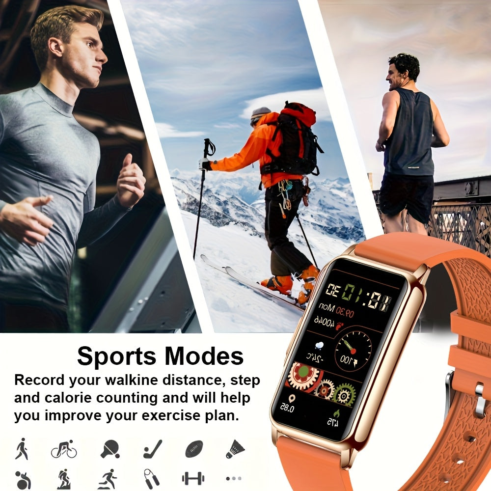 LIGE Smart Watch Unisex Sports Modes Weather Forecast Music Control Fitness Trac