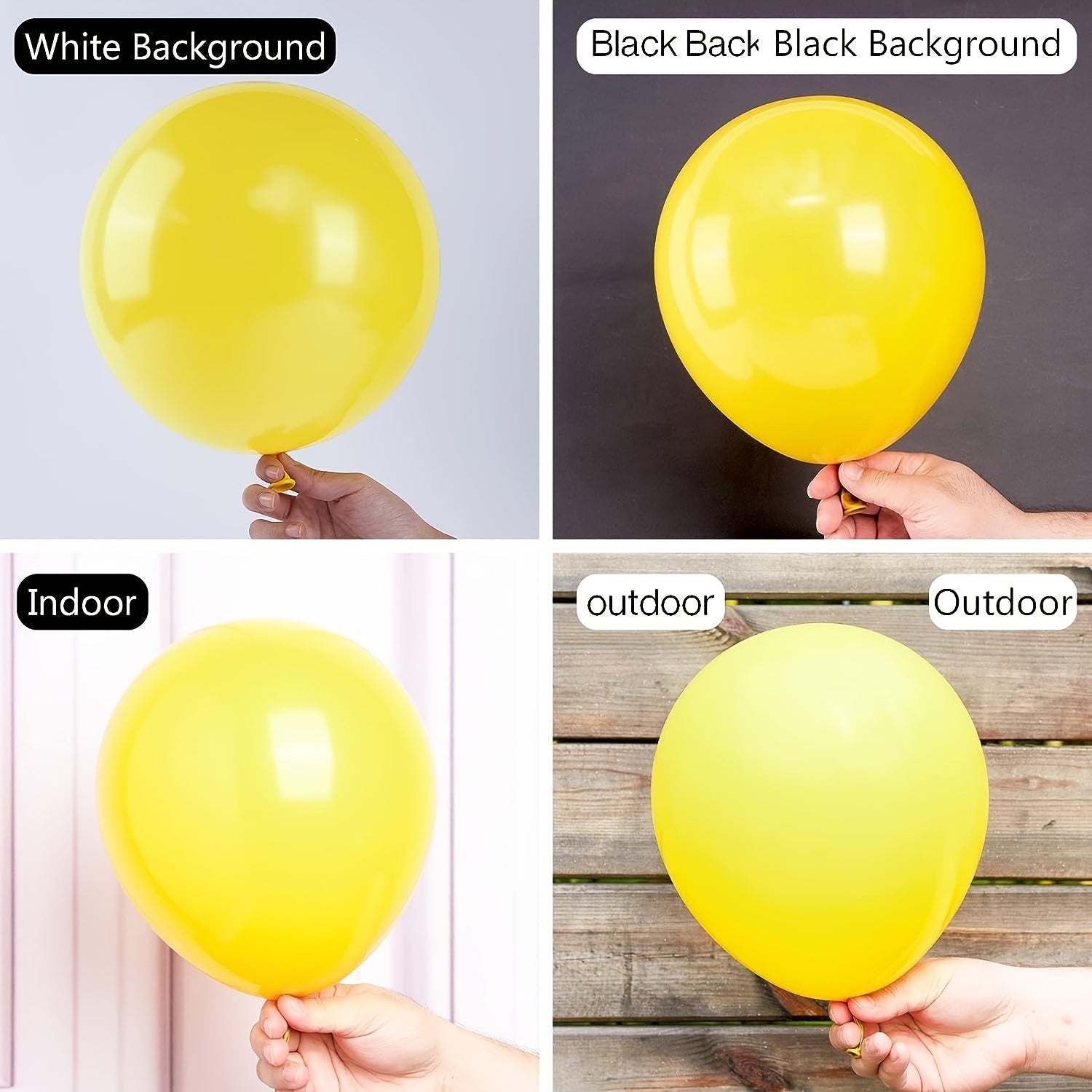 40 Yellow Party Balloons: 25 Balloons for Yellow Theme Party Decoration