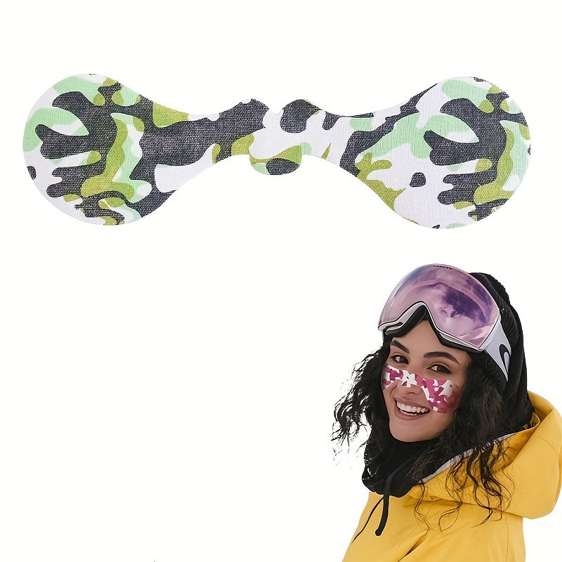 3pcs Windproof Face Patch Winter Outdoor Sports Protection Stickers
