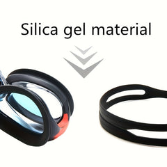 Mirrored Coating Swimming Goggles UV 400 Anti-fog
