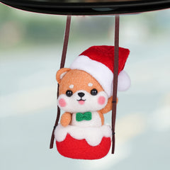 Needle Felting Kit For Beginners DIY Material Package Pendant Gift