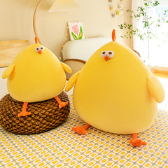 Adorable Yellow Chick Plush Toy for Home Decor