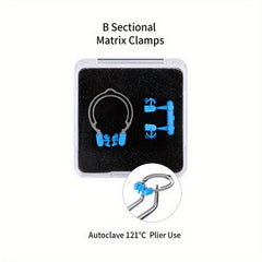 Dental Metal Spring Clip Matrix Ring Teeth Replacement Tool