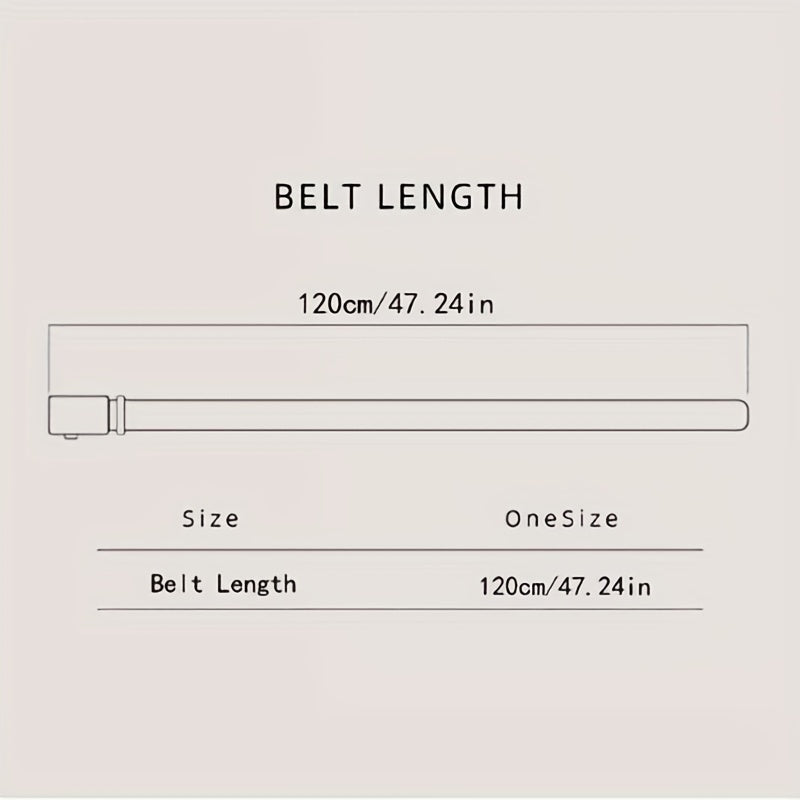 Men's Leather Auto Buckle Belt Boyfriend Husband Father Gift