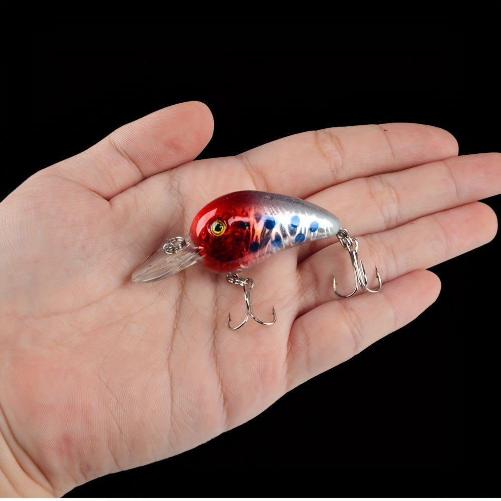 8pcs Floating Crankbait Hard Bait Fishing Tackle
