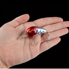 8pcs Floating Crankbait Hard Bait Fishing Tackle