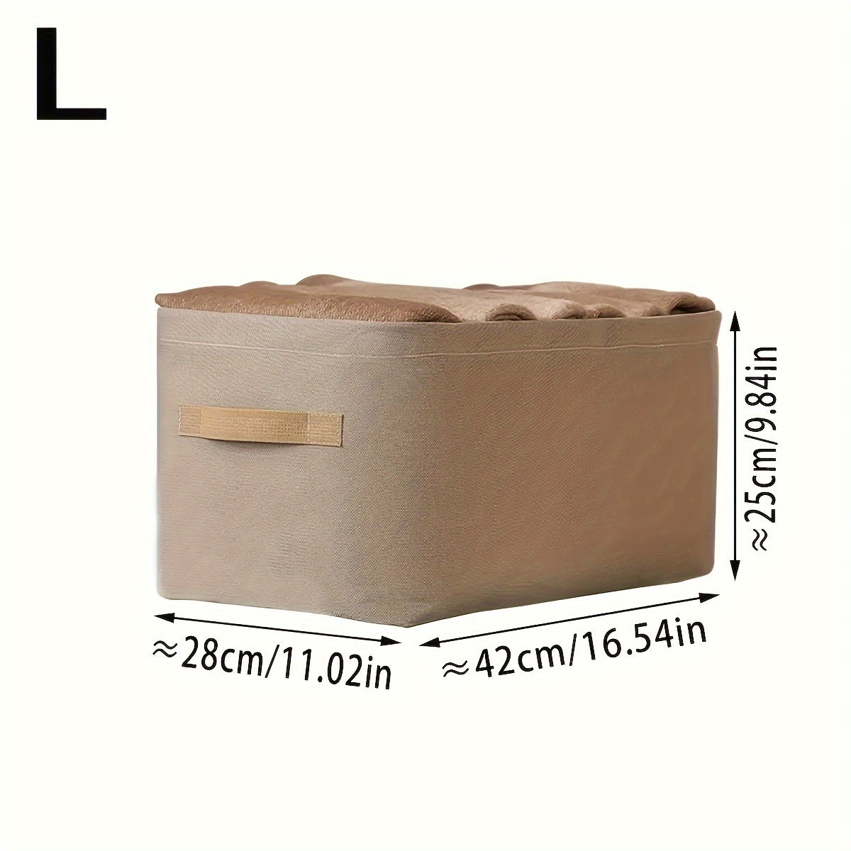 Waterproof Cabin Storage Box Underwired with Handle Foldable Multiple Size