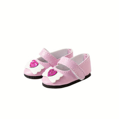 Mini Doll Shoes for 14 inch American Doll Girl Dress up