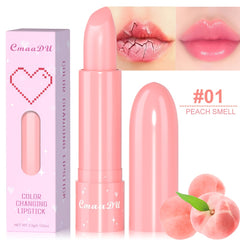 CmaaDu Fruit Flavored Moisturizing Lipstick Long Lasting