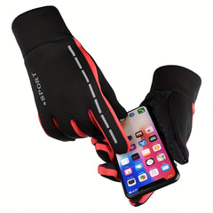 Warm Touch Screen Gloves Waterproof and Non Slip