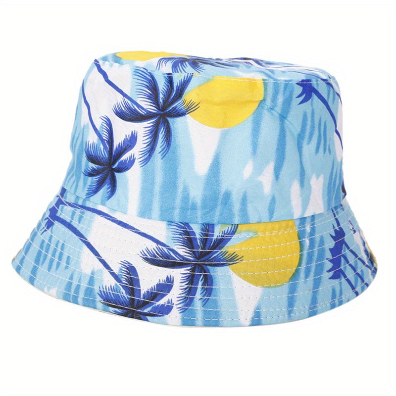 Causal Reversible Unisex Basin Hat Lightweight Sunscreen Fisherman Cap
