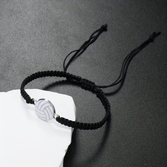 Braided Hand Rope Volleyball Team Fan Bracelet Football Basketball Bracelet